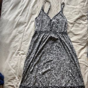 Black and white sundress